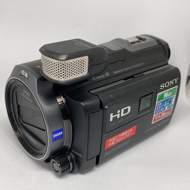 Sony HDR-PJ790V High Definition Handycam Camcorder w/SDcard, Case Japanese