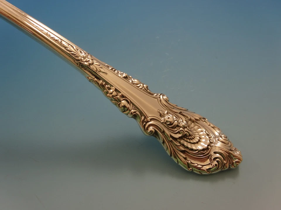 Juego de servir caviar de plata esterlina Sir Christopher by Wallace 2 piezas GW hecho a medida Foto 4 de 4