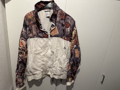 Puma Jacke Windbreaker Size M Retro Vintage Trainingsjacke Track JACKET Puma