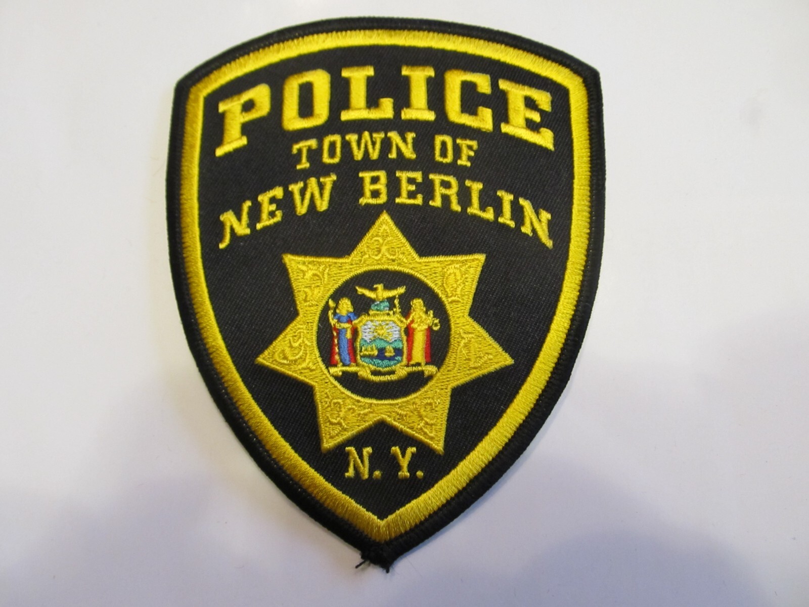 New York New Berlin Police Patch Defunct | eBay