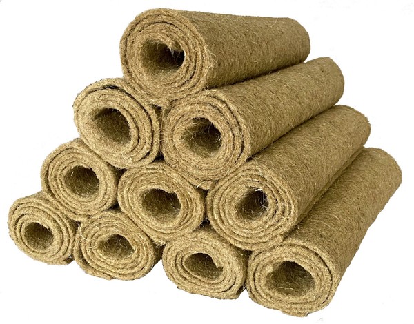 Nager-Teppich Aus 100 % Hanf, 100 X 40 Cm, Ca. 5 Mm Dick, 10Er Pack, Hanfmatte-image