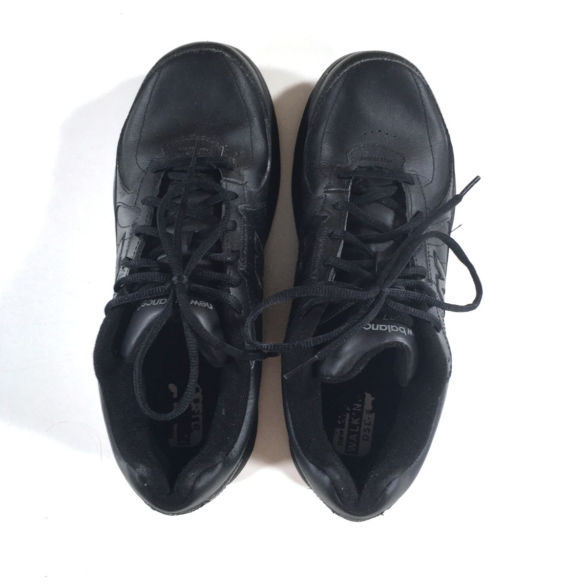 New Balance 577 Walking Shoes Mens Size 10.5 D Black Leather MW577BK New Balance 577 Black - MW577 for Sale | Authenticity  main image 3