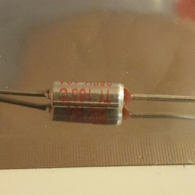 Sicherung Thermo- 250V 10A 185°C
