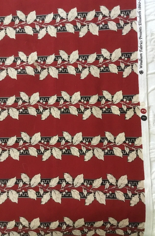 Windham Fabrics Presents Elizabeth 1860 - 1900 by Nancy Gere FAT QUARTER - Image 3 of 4