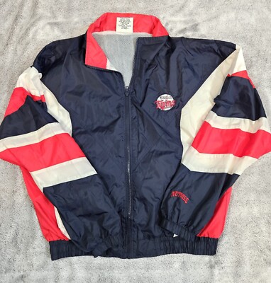 Minnesota Twins Vintage 90s Nutmeg Mills Windbreaker Jacket Men's Medium