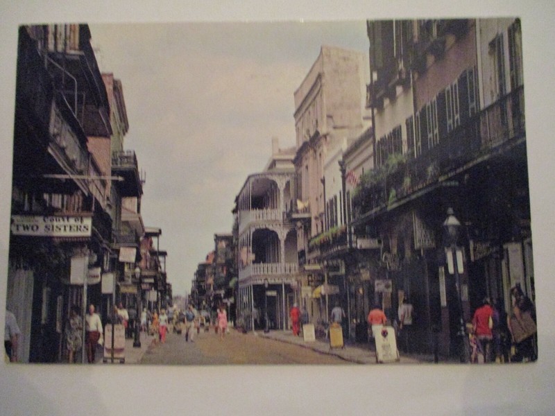 January 5, 1991 Postcard - Royal Street, New Orleans, LA
