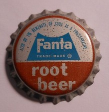Vintage Fanta "Root Beer"..cork..unused..Soda Bottle Cap #2