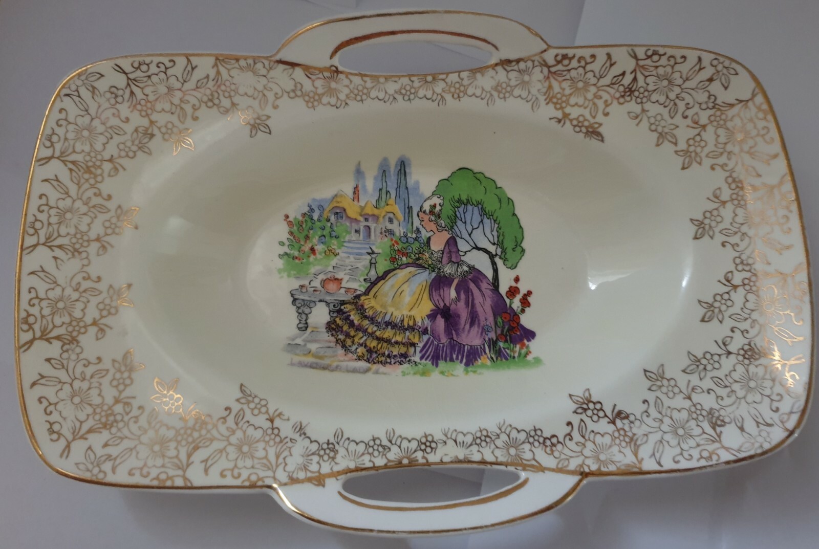 VINTAGE PORTLAND POTTERY REGAL WORKS COBRIDGE SMALL SERVING DISH eBay