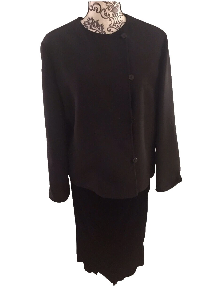 Черные Костюмы и Костюмы Giorgio Armani Viscose Отдельные для женщин