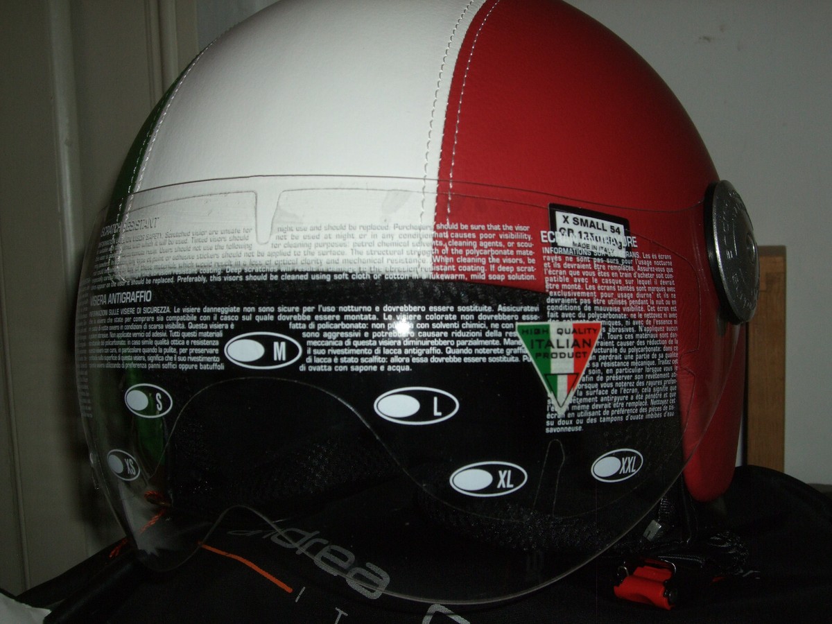 CASCO MOTO VERA PELLE VITELLO ANDREA CARDONE BANDIERA ITALIA VISIERA XS 54-56 | eBay CASCO MOTO VERA PELLE VITELLO ANDREA CARDONE BANDIERA ITALIA VISIERA XS 54-56 | eBay