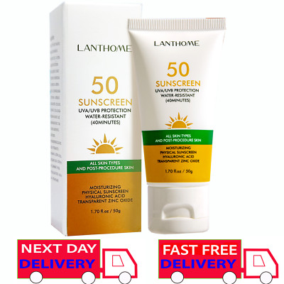 LSF 50+++ Sonnencreme Feuchtigkeitsspendende Körpercreme, Hyaluronsäure