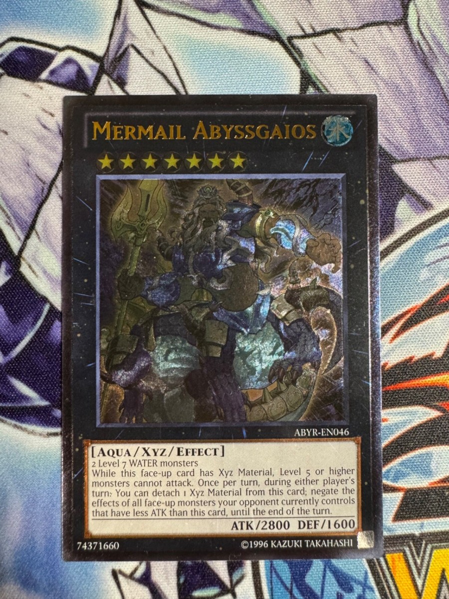 ABYR-EN046 Ultra Rare Mermail Abyssgaios (V.2 - Ultimate Rare) - Abyss ...