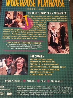 Wodehouse Playhouse Series Season 1 (DVD Box Set) 54961593996| eBay 