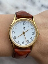 Lip Watch Quartz White Dial Unisex 33.5mm