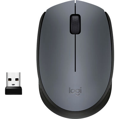 Logitech M170 Wireless, Maus, optisch, mit Infrarottechnologie, 1000dpi, USB