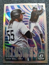 2020 PANINI OPTIC BASEBALL JOSH BELL HOLO ILLUSIONS INSERT