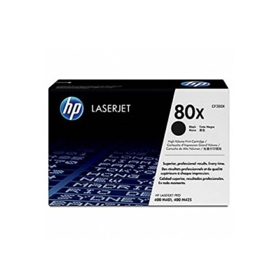 Original HP Toner 80X CF280X für LaserJet Pro 400 M401a M401n Neutrale Schachtel