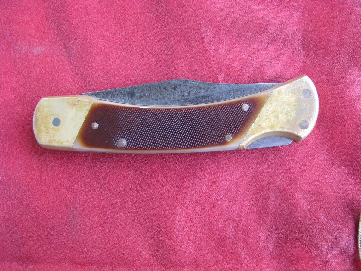 Schrade Old Timer 7-OT Vintage Folding Lockback Hunting Schrade Old Timer 7-OT Vintage Folding Lockback Hunting