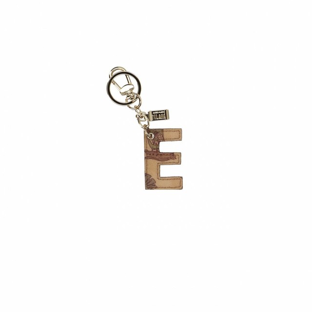 Alviero Martini Prima Classe - Portachiavi Charm Lettera E Geo Classic