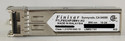 Lot of*3 Finisar FTLF8524P2BNV-H2 Class 1 850nm 4.25Gb SFP Optical Transceiver