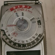 Vintage Sekonic Auto-Leader Model 38 Light Meter Used Condition