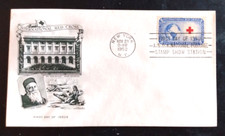 INTERNATIONAL RED CROSS FOUNDER HENRY DUNANT  1952 ARTMASTER CACHET FDC VF unadd