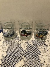 Set of 3 HESS 1996 Classic Truck Series Rocks Size Glasses