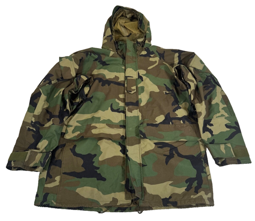 Parka In Tessuto Impermeabile Imbottito In Vera Piuma Con Bordo Cappuccio Staccabile - Pelliccerie - Foto 4