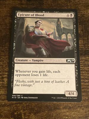 Epicure of Blood 095/280 Core Set 2019 M19 MTG Magic The Gathering S484*