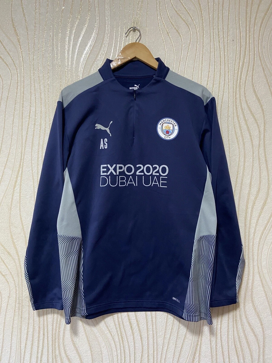 MANCHESTER CITY 2021 2022 FOOTBALL SOCCER TRAINING JACKET PUMA