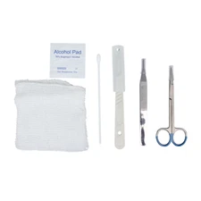 Hospital Surgical Grade, Disposable Sterile Wound Debridement Kit , 4150