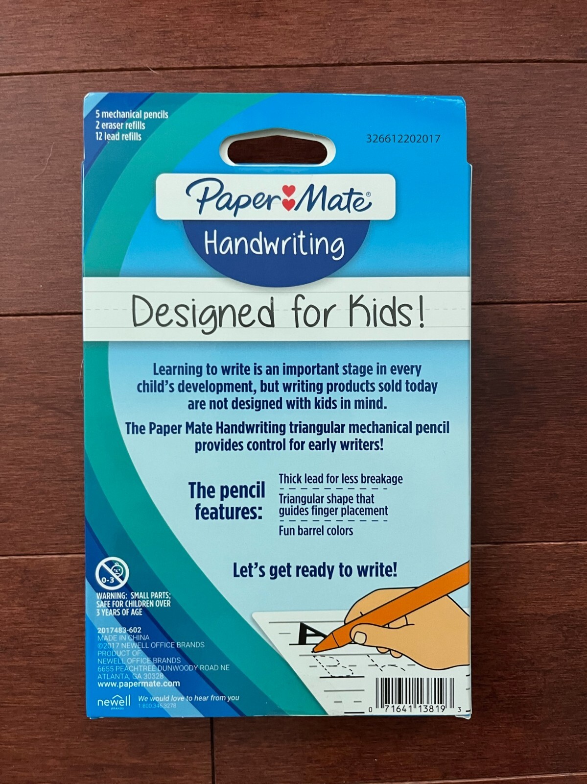 PAPER MATE HANDWRITING MECHANICAL PENCILS DESIGNED FOR KIDS Set of 5