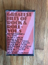 GREATEST HITS OF ROCK AND ROLL VOL.5 Cassette