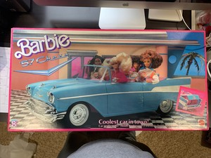 barbie 57 chevy blue