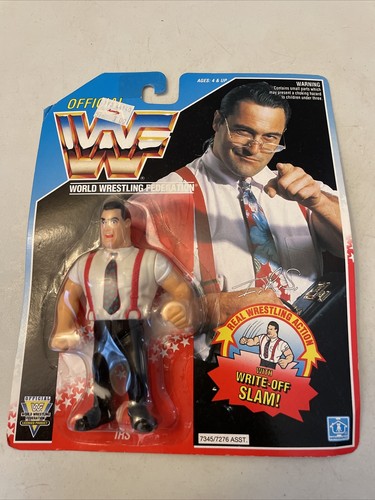 IRS Irwin R Schyster WWF Wrestling 1992 Hasbro Act...