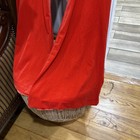 Red Bright Orange Bell bottom Velvet Velour Pants Lane Bryant Sz 24 — photo 6