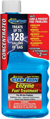 STAR BRITE HI-CONCENTRATE Enzyme Fuel Stabilizer Cleaner Treatment Additive 8oz