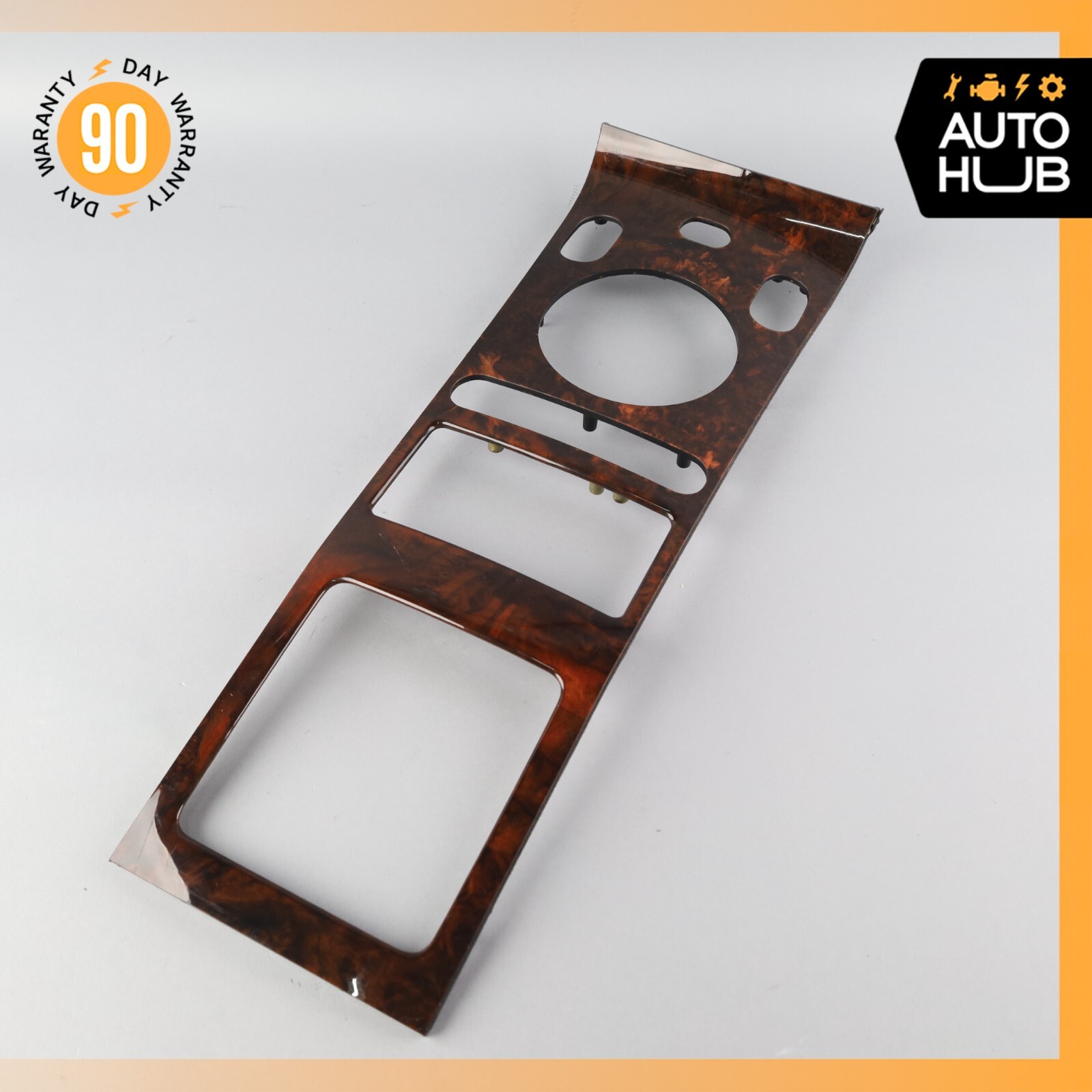 03-13 Bentley Continental GT GTC Center Console Shifter Trim Bezel Wood OEM 65k
