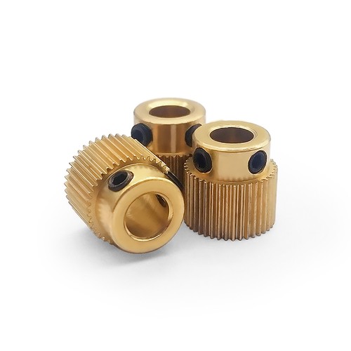 Für Ender 3/3S/V2/5/CR10/10S/V2 3D Drucker Extruder Extrusionsgetriebe Messing 40T - Bild 8 von 8