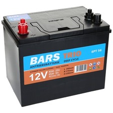Bars Trio 12V 80Ah Batterie Gabelstapler Hebebühne Melex Antriebsbatterie