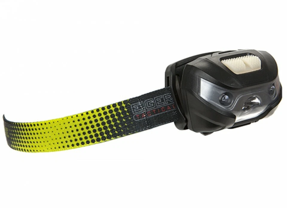 Stormforce 3W LED Eiger Rechargable USB Headlight 110 Lumens IP54 red night