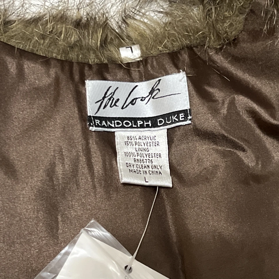 Cuello estola sintética Randolph Duke THE LOOK Faur Foto 3 de 4