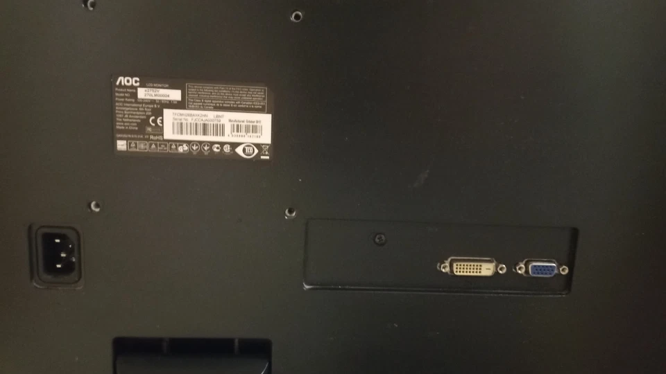 Aoc 27" LSD, 2752V model - Image 2 of 4