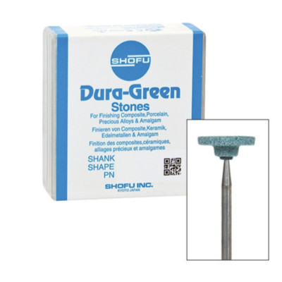 Shofu Dura-Green Polishing Stones HP WH6 12/pkg