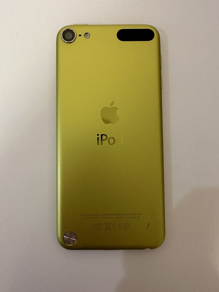Apple iPod touch 5th Generation Yellow (32 GB) # 885909609604 | eBay