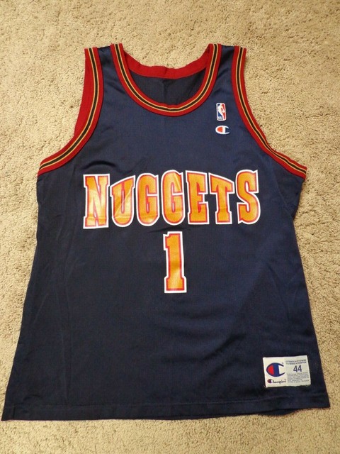 MAHMOUD ABDUL RAUF #1 DENVER NUGGETS AWAY CHAMPION NBA ...