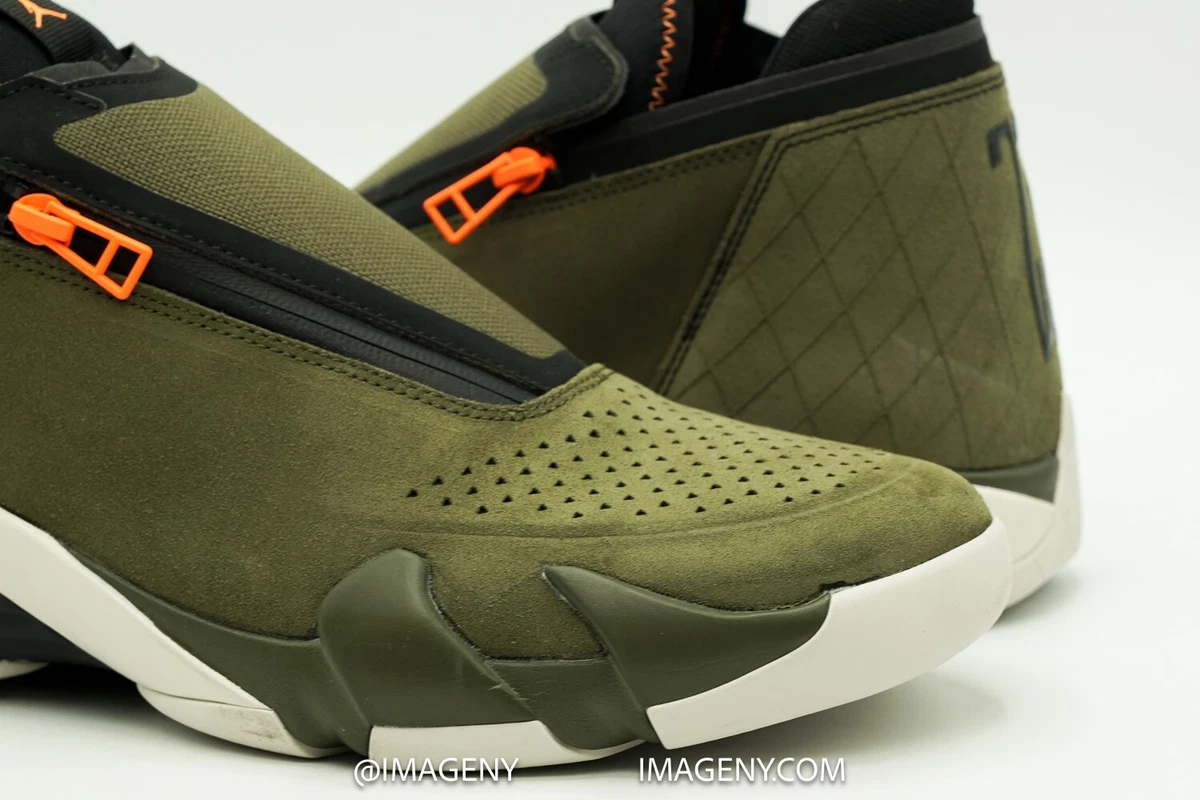 Jordan 14 best sale olive