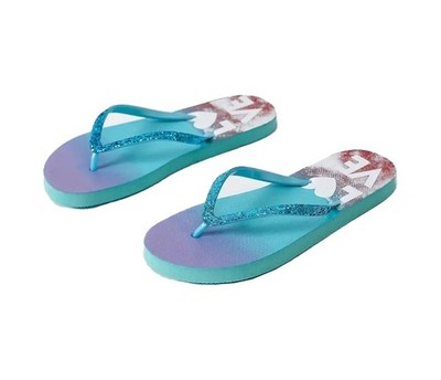 1st American Bequeme und Strapazierfähige Damen Sommer Zehentrenner Strandpantoffel