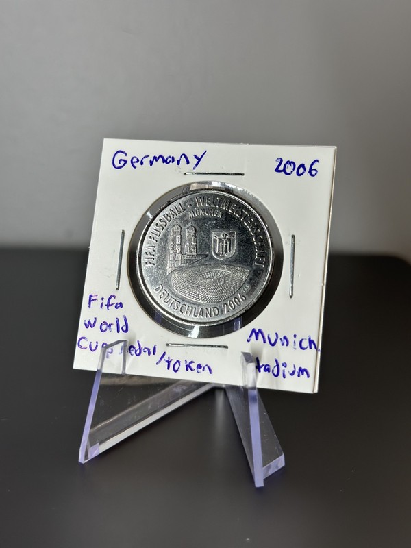 2006 Germany Fifa World Cup Commemorative Medal/Token Munich Stadium