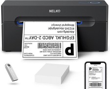 Bluetooth Thermal Shipping Label Printer 4x6 Thermal Label Printer